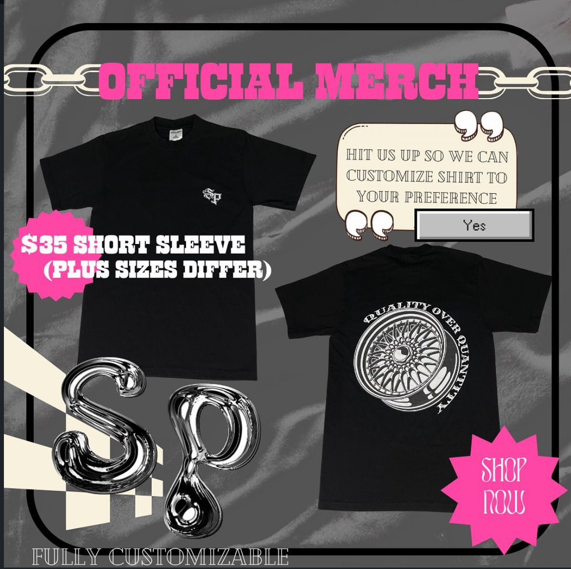 SP FIRST TEE DROP